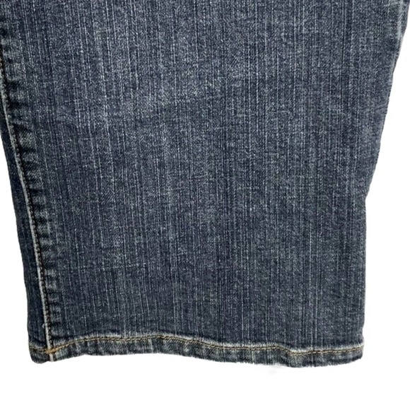 Chico's Platinum Womens Jeans Denim Medium Wash Straight Leg Cotton Sz 2.5 Short - Picture 7 of 11